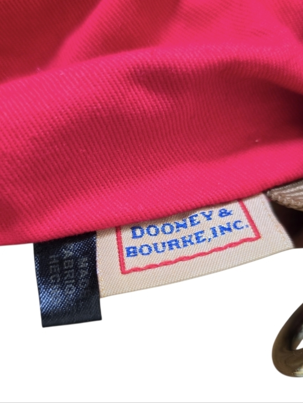 Dooney & Bourke Suede Drawstring Crossbody/Shoulder Bucket Bag In EUC - Picture 6 of 15